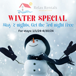 image deal for Winter Special at Relax Rentals