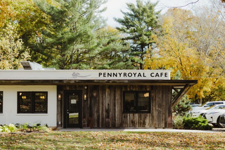 Pennyroyal Cafe & Provisions in the fall.
