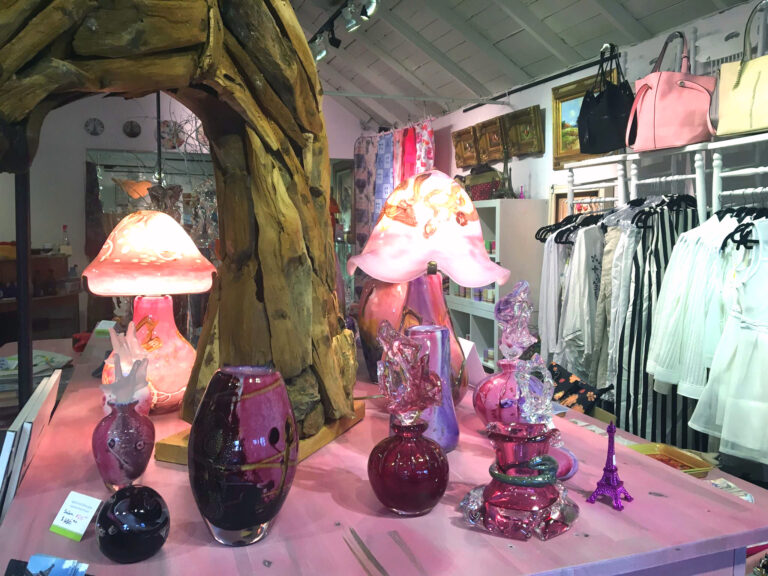 Glass wares at My French Mart.