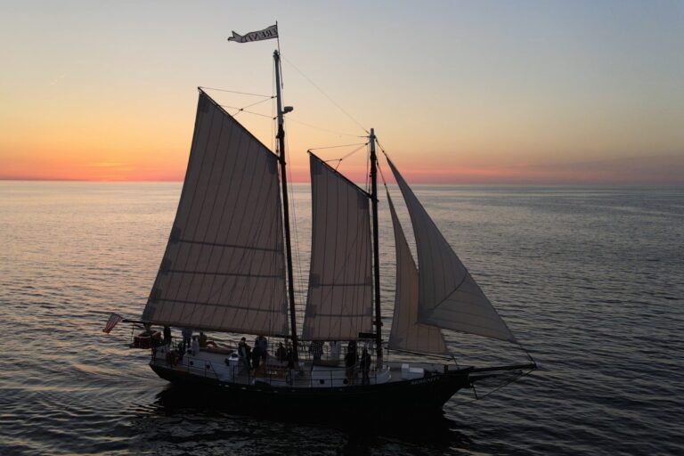 The Schooner Serenity, Saugatuck’s only authentic tall ship.