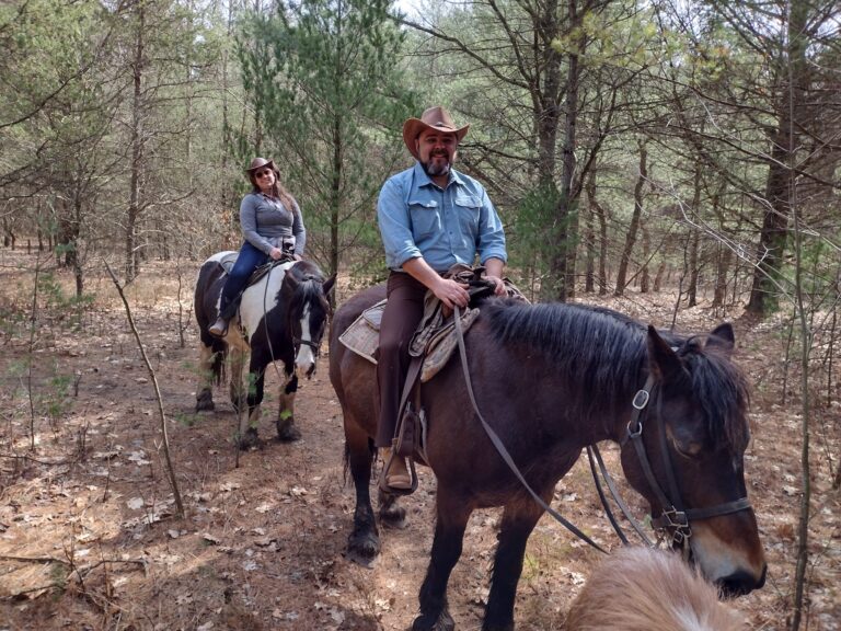 Horseback Ride Through Allegan Woods