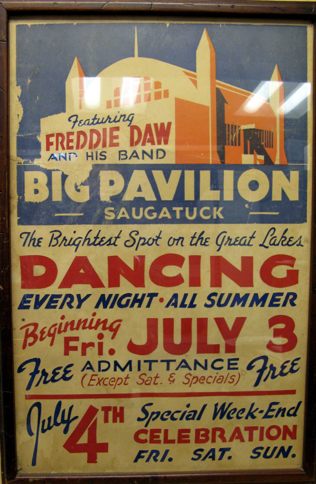 Big Pavilion Advertisement