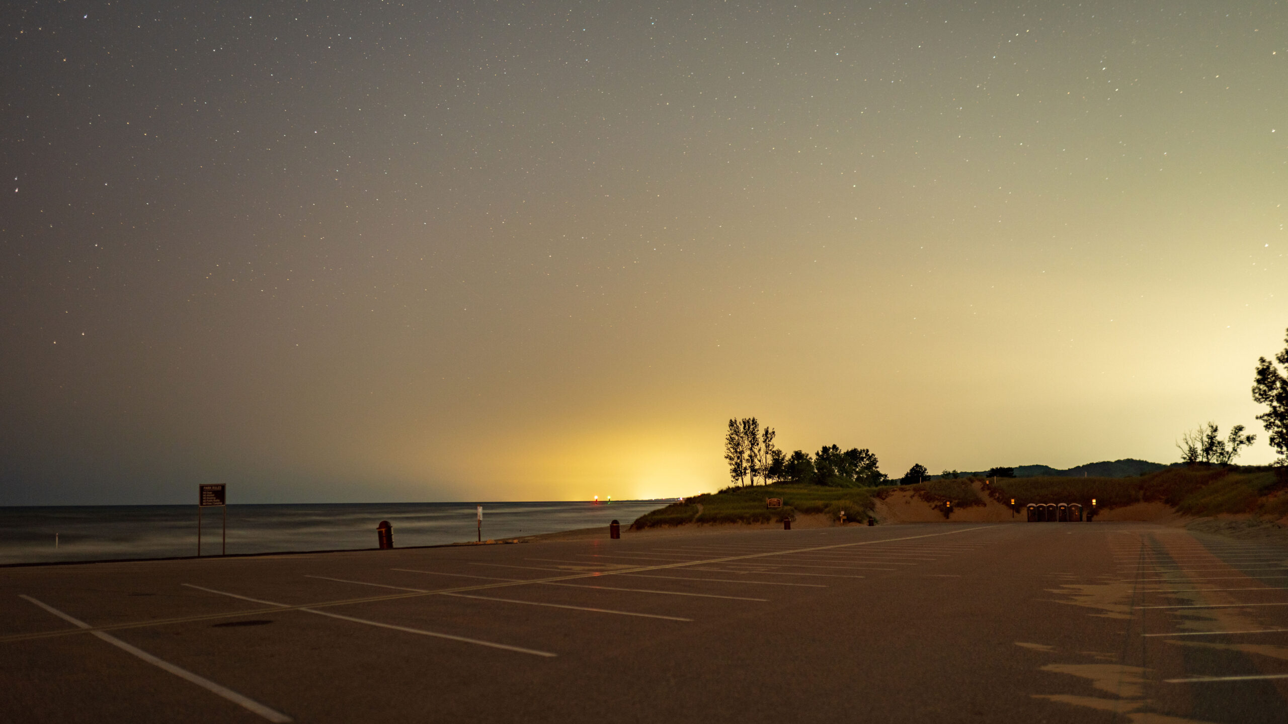 Starry Night at Oval Beach. Photo: Reece LaPerriere