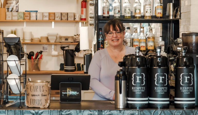 Serving Coffee and a Side of Community