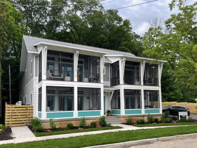 Porches on Mason