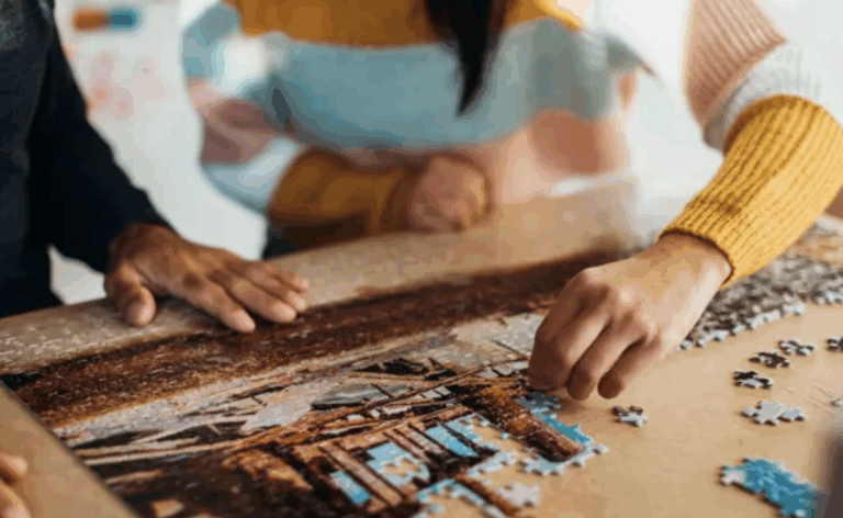 Puzzle Race and Ugly Sweaters